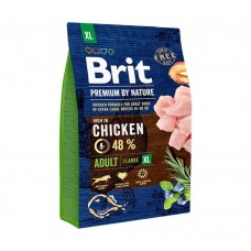 Brit Premium Adult XL корм для взрослых собак гигантских пород, 3 кг